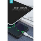 Devia Kintone Cable V2 Series 10W USB - USB-C (USB C) adat- és töltőkábel, fehér, 1m