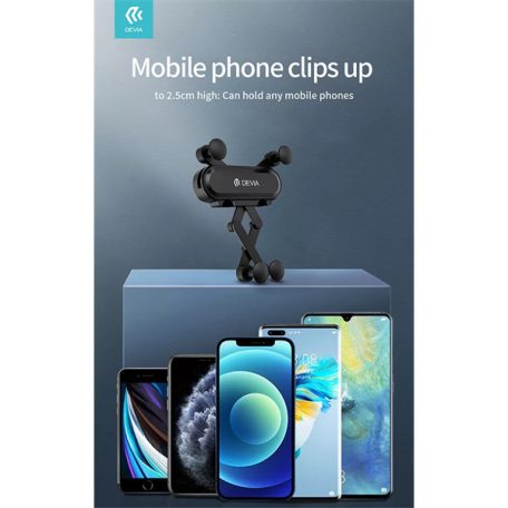 Devia Kintone Series Gravity autós tartó (telefon tartó) szellőzőrácsba
