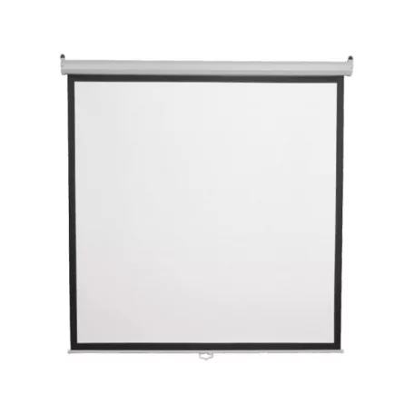 SBOX PSA-112 automata, motoros vetítővászon, 112" / 284 cm, 200 x 200 cm, fehér