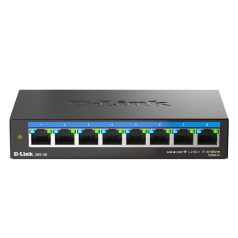   D-LINK Switch 8x2.5Gbps Multi-Gigabit Fémházas Asztali, DMS-108/E