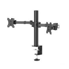   HAMA 118494, MONITORKAR DUPLA, FULL MOTION, 100X100, 2*35"-IG, FEKETE