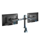HAMA 118494, MONITORKAR DUPLA, FULL MOTION, 100X100, 2*35"-IG, FEKETE
