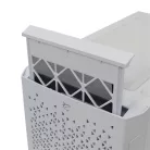 WHITE SHARK BULLET-WHITE GCC-2303 Számítógép ház, fehér, ATX mid Tower ATX / M-ATX / ITX