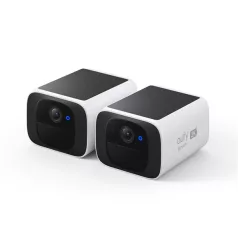   ANKER EUFY Kamera, SoloCam S220, 2K, Beépített Napelem, AI arcfelismerés, WiFi-s, kültéri (2db/csomag) - E8134321