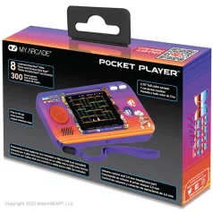   MY ARCADE Játékkonzol Data East 300+ Pocket Player Hordozható, DGUNL-4127