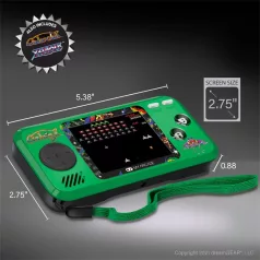   MY ARCADE Játékkonzol Galaga 3in1 Pocket Player Hordozható, DGUNL-3244