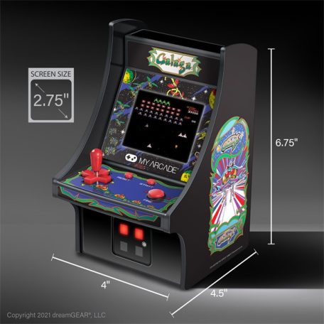 MY ARCADE Játékkonzol Galaga Micro Player Retro Arcade 6.75" Hordozható, DGUNL-3222