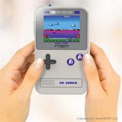   MY ARCADE Játékkonzol Go Gamer Classic 300in1 Szürke & Lila Hordozható, DGUN-3910