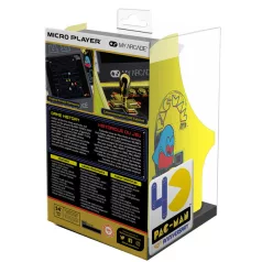   MY ARCADE Játékkonzol Pac-Man 40th Anniversary Micro Player Retro Arcade 6.75" Hordozható, DGUNL-3290