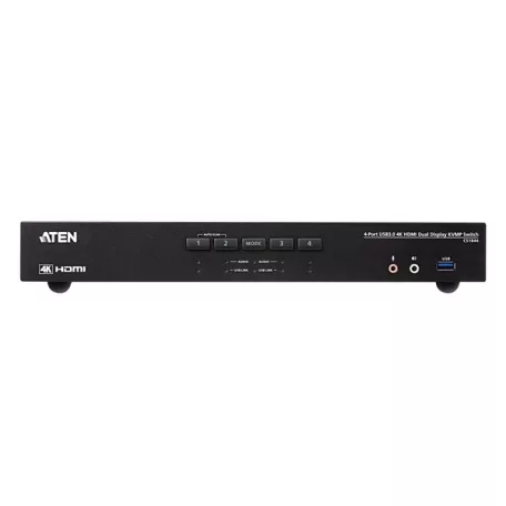 ATEN KVMP Switch USB 3.2 Gen1, 4K HDMI, Dual Display, 4 port - CS1844