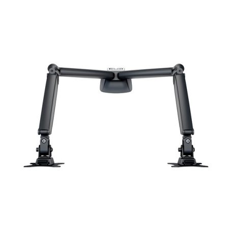 MULTIBRACKETS 2 karos asztali konzol, M Deskmount Gas Spring Dual Black (15-30", max.VESA: 100x100 mm, 9 kg)