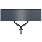 MULTIBRACKETS 2 karos asztali konzol, M Deskmount Gas Spring Dual Black (15-30", max.VESA: 100x100 mm, 9 kg)