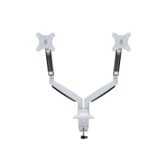   MULTIBRACKETS 2 karos asztali konzol, M Deskmount Gas Spring Dual White (15-27", max.VESA: 100x100 mm, 9 kg)