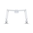 MULTIBRACKETS 2 karos asztali konzol, M Deskmount Gas Spring Dual White (15-27", max.VESA: 100x100 mm, 9 kg)