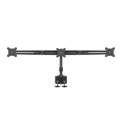  MULTIBRACKETS Asztali konzol (3 képernyős rögzítőkar), M VESA Desktopmount Triple Desk Clamp 15-24" (max.VESA:100x100mm)