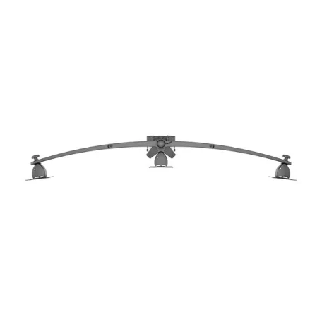 MULTIBRACKETS Asztali konzol (3 képernyős rögzítőkar), M VESA Desktopmount Triple Desk Clamp 15-24" (max.VESA:100x100mm)