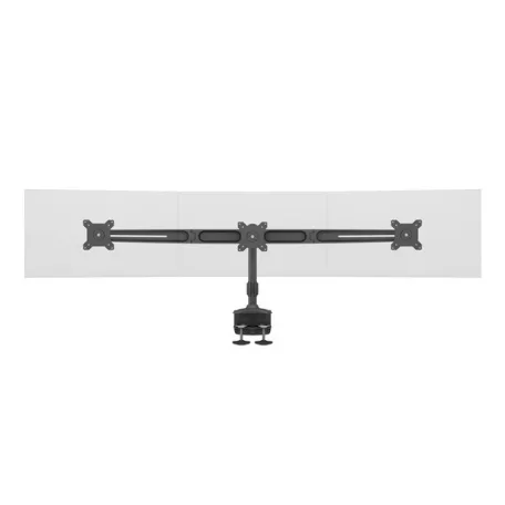 MULTIBRACKETS Asztali konzol (3 képernyős rögzítőkar), M VESA Desktopmount Triple Desk Clamp 15-24" (max.VESA:100x100mm)