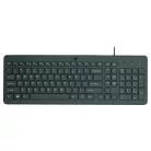 HP vezetékes billentyűzet 150 - fekete
