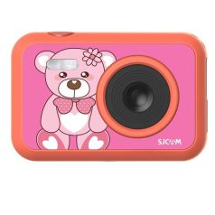   SJCAM Kids FunCam fényképezőgép, Bear, 5MP, 1080P felbontás, videó és fotó mód, LCD kijelző, 32GB- ig