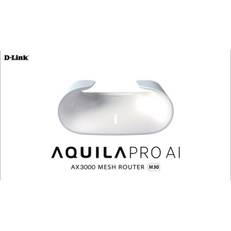 D-LINK Wireless Router Dual Band AX3000 1xWAN(1000Mbps) + 4xLAN(1000Mbps), M30-2/E (2-PACK)
