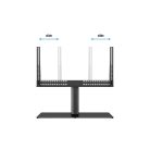 MULTIBRACKETS Forgatható asztali állvány, M VESA Tablestand Turn X-Large MAX 800x400 Black (60-75", 50 kg)