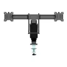 MULTIBRACKETS Asztali konzol (2 képernyős), M Deskmount Slim Basic Dual (17-27", max.VESA: 200x200 mm, 6 kg)