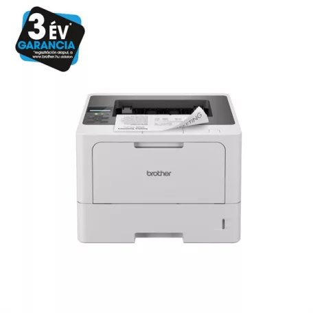 BROTHER Lézernyomtató HLL5210DN, A4, mono, 48 lap/perc, LAN/USB, duplex, 1200x1200dpi, 256MB