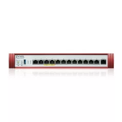   ZYXEL Tűzfal 4x2.5-GbE port(2xPOE+) + 8x1-GbE + 1xUSB 3.0 + 1konzol port + 1 év Security Bundle, USGFLEX500H-EU0102F