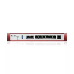   ZYXEL Tűztfal 1x2.5-GbE port + 6x1-GbE +1xPOE+ 1xUSB 3.0 + 1konzol port, USGFLEX200HP-EU0101F
