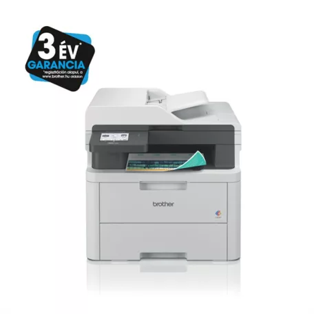 BROTHER LED MFP NY/M/S/F, MFC-L3740CDW, A4, színes, 18 lap/perc, USB/LAN/Wifi, ADF, 600x2400 dpi, duplex
