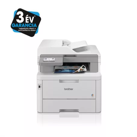 BROTHER LED MFP NY/M/S/F MFC-L8340CDW, A4, színes, 30 lap/perc, WiFi/USB, ADF, Duplex, 600x600dpi, 512MB