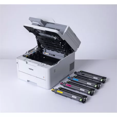 BROTHER LED MFP NY/M/S/F MFC-L8340CDW, A4, színes, 30 lap/perc, WiFi/USB, ADF, Duplex, 600x600dpi, 512MB