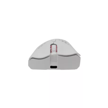 WHITE SHARK LIONEL-W, WGM-5012W vezeték nélküli gamer egér, fehér, 10000 dpi