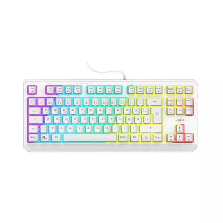 URAGE by HAMA 217819, GAMING URAGE EXODUS 220TKL BILLENTYŰZET, RGB, FEHÉR