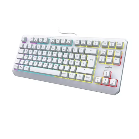 URAGE by HAMA 217819, GAMING URAGE EXODUS 220TKL BILLENTYŰZET, RGB, FEHÉR
