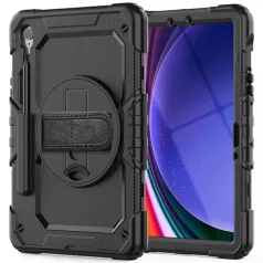   Tech-Protect Solid ütésálló tok Galaxy Tab S9 FE/S10 FE/S10 LITE 10.9 kijelzővédővel - fekete - ECO
