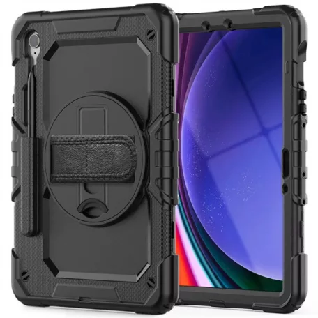 Tech-Protect Solid ütésálló tok Galaxy Tab S9 FE/S10 FE/S10 LITE 10.9 kijelzővédővel - fekete - ECO