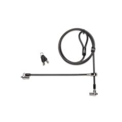   KENSINGTON Biztonsági zár, kulcsos, 2 eszköznek (MicroSaver® 2.0 Keyed Twin Laptop Lock)