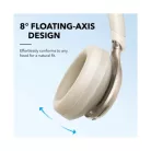ANKER Vezeték Nélküli Fejhallgató, Soundcore Space One, Aktív Zajszűrő, latte cream - A3035G21
