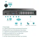 TP-LINK Video Recorder 16 csatornás POE+, VIGI NVR2016H-16P
