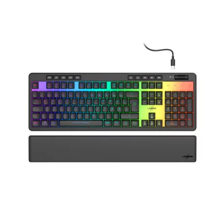 URAGE by HAMA 217830, GAMING URAGE EXODUS 515 ILLUMINATED BILLENTYŰZET, RGB, MAKRÓ