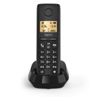 GIGASET DECT telefon, PURE 100, fekete