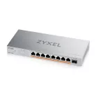 ZYXEL Switch 8x2500Mbps + 1xSFP+  Fémházas Asztali, XMG-108-ZZ0101F
