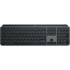   LOGITECH Billentyűzet - MX Keys S Vezeték Nélküli Grafitszürke, US