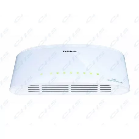 D-LINK Switch 8x1000Mbps Műanyagházas Asztali, DGS-1008D/E