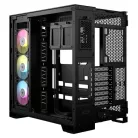 CORSAIR Ház ATX iCUE LINK 6500X RGB, Tápegység nélkül, Edzett Üveg, fekete