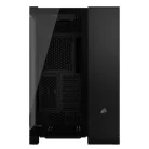 CORSAIR Ház ATX iCUE LINK 6500X RGB, Tápegység nélkül, Edzett Üveg, fekete