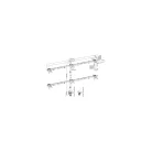 SBOX LCD-352/6-2 6x asztali monitor tartó 17"-32" / 43-81cm
