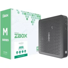   ZOTAC PC ZBOX, Intel N-series N100 3.4GHz, HDMI, Displayport, LAN, WIFI, BT, M.2 SSD hely, 4xUSB