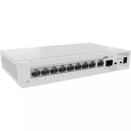 Huawei eKit Switch 8x1000Mbps (124W POE+) + 1x1000Mbps Uplink + 1x1GE (SFP), Nem menedzselhető, Asztali - S110-8P2ST